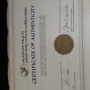 Readers digest first day cover collection